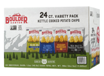 Boulder Canyon Gluten Free Variety Pack Potato Chips, 1.5 oz. Bags, 24 Bags/Carton (PBR12283)