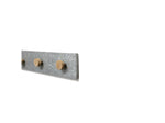 Eden Grove Galvanized Wall Rack, Tin/White (9602074E)
