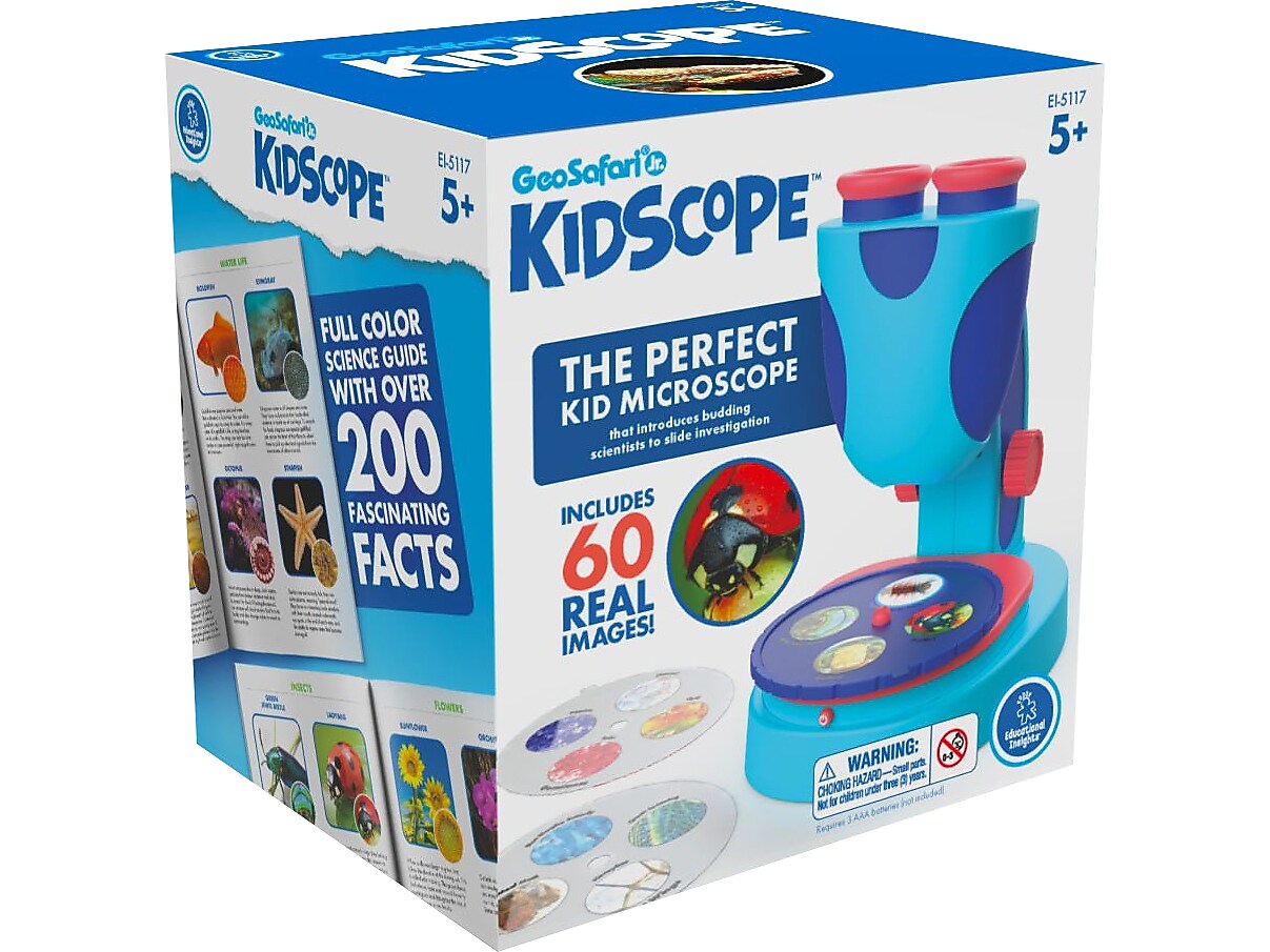 Educational Insights GeoSafari Jr. Kidscope, Blue/Navy/Red (5117)