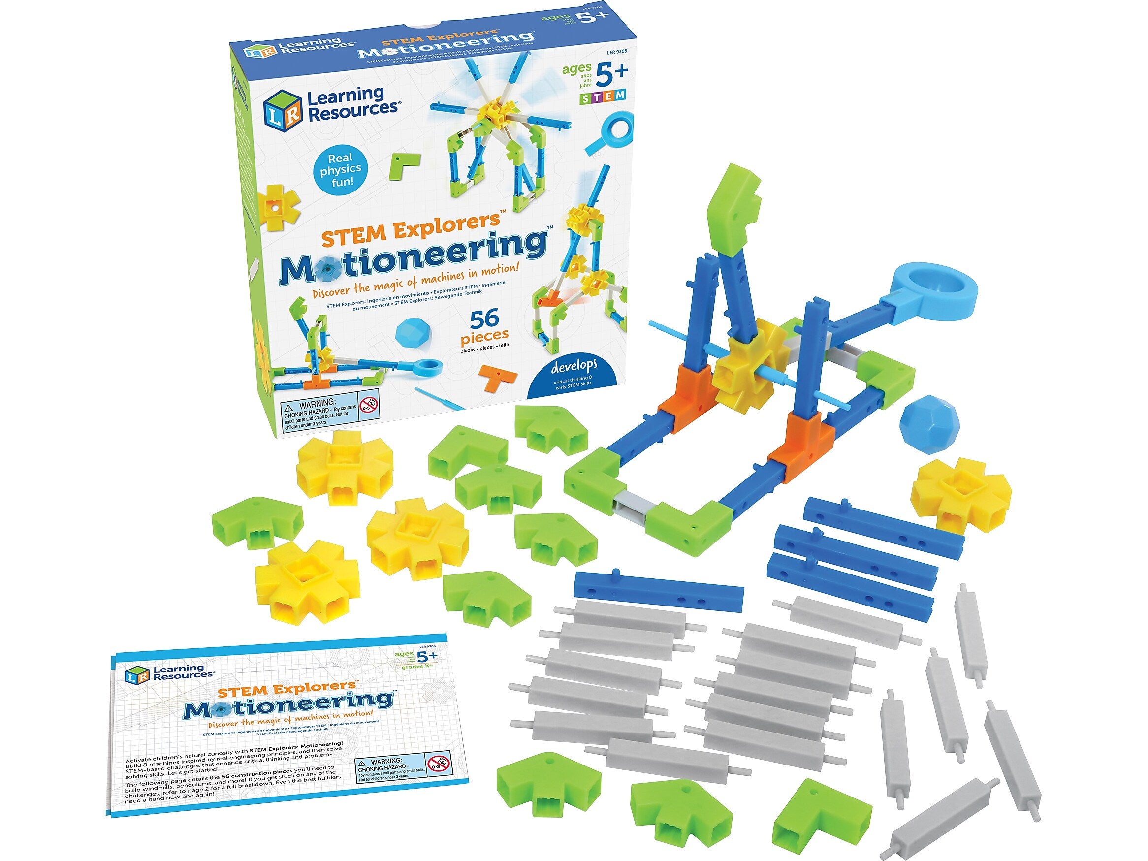 Learning Resources STEM Explorers Motioneering, Multicolor (LER9308)