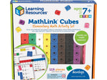 Learning Resources Mathlink Cubes Elementary Math Activity Set, Multicolor (LER 4299)