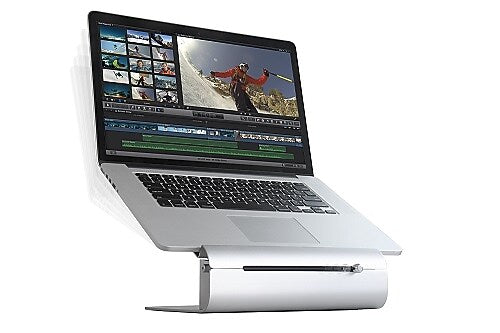 Rain Design iLevel2 Adjustable Laptop Stand, Silver (12031)