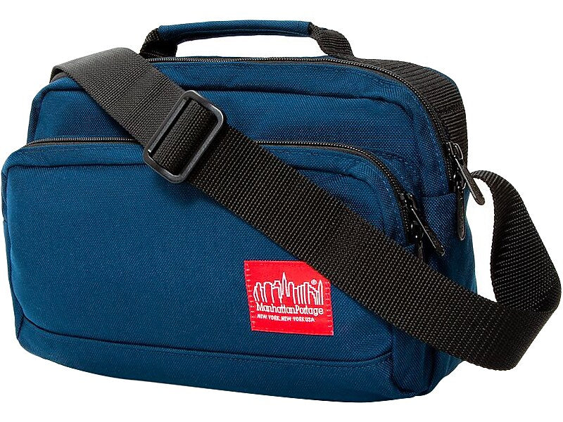 Manhattan Portage Shaw Fabric Messenger Bag, Navy (1469 NVY)