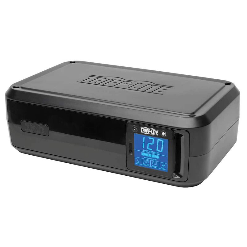 Tripp Lite UPS Smart 1000VA 500W Backup Tower LCD AVR 120V USB Coax RJ45 1000VA, 8-Outlets, Black (SMART1000LCD)