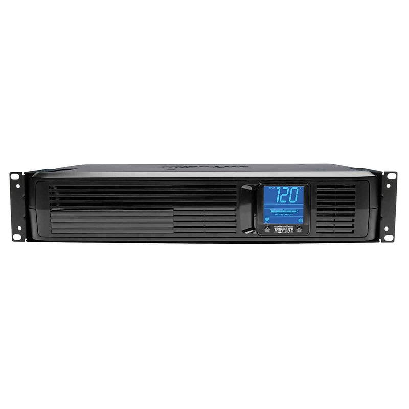 Tripp Lite SmartPro 1500VA UPS, 8-Outlets, Black (SMART1500LCD)