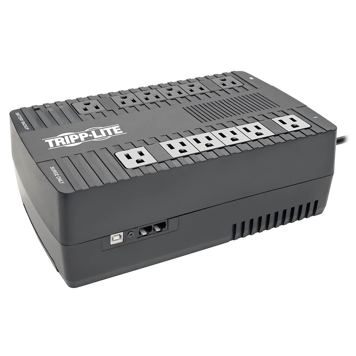 Tripp Lite AVR 900VA Battery Backup UPS, 12-Outlets, Black (AVR900U)