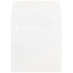 JAM Paper 5 x 5 Square Invitation Envelopes, White, 25/Pack (28414)