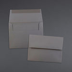 JAM Paper A2 Invitation Envelopes, 4.375 x 5.75, Dark Grey, 25/Pack (36396432)