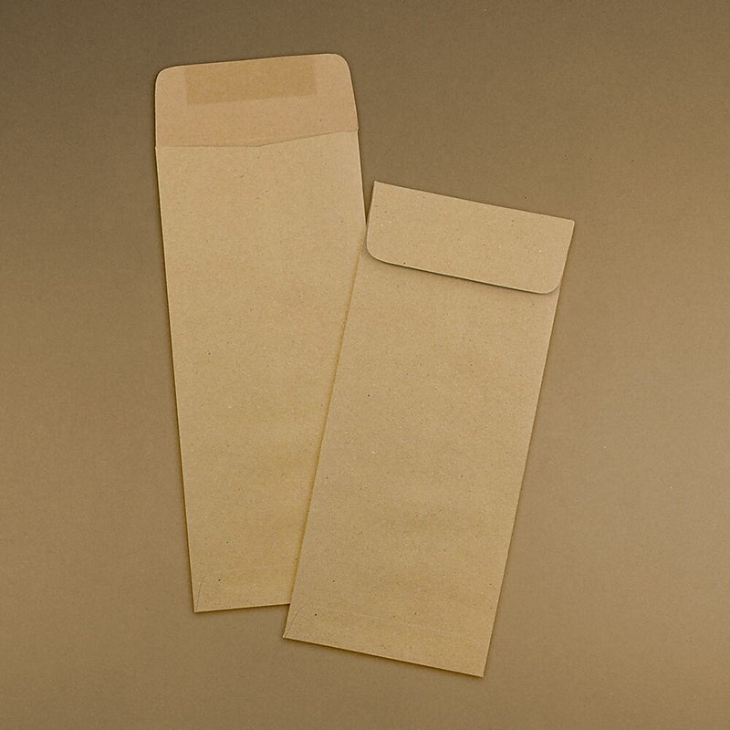 JAM Paper #14 Kraft Policy Business Envelopes, 5 x 11.5, Brown Kraft Paper Bag, 25/Pack (36317569)