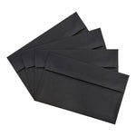 JAM Paper A9 Invitation Envelopes, 5.75 x 8.75, Black Linen, 25/Pack (900906807)