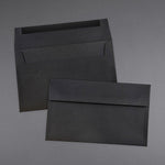 JAM Paper A9 Invitation Envelopes, 5.75 x 8.75, Black Linen, 25/Pack (900906807)