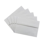 JAM Paper® A7 Passport Invitation Envelopes, 5.25 x 7.25, Granite Silver Recycled, Bulk 1000/Carton (71813B)