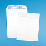 JAM Paper 9.5 x 12.5 Open End Catalog Envelopes with Peel and Seal Closure, White, Bulk 500/Box (356828781)