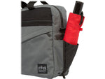 Manhattan Portage Second Avenue Fabric Water-Resistant Briefcase, Gray (1741-BL GRY)