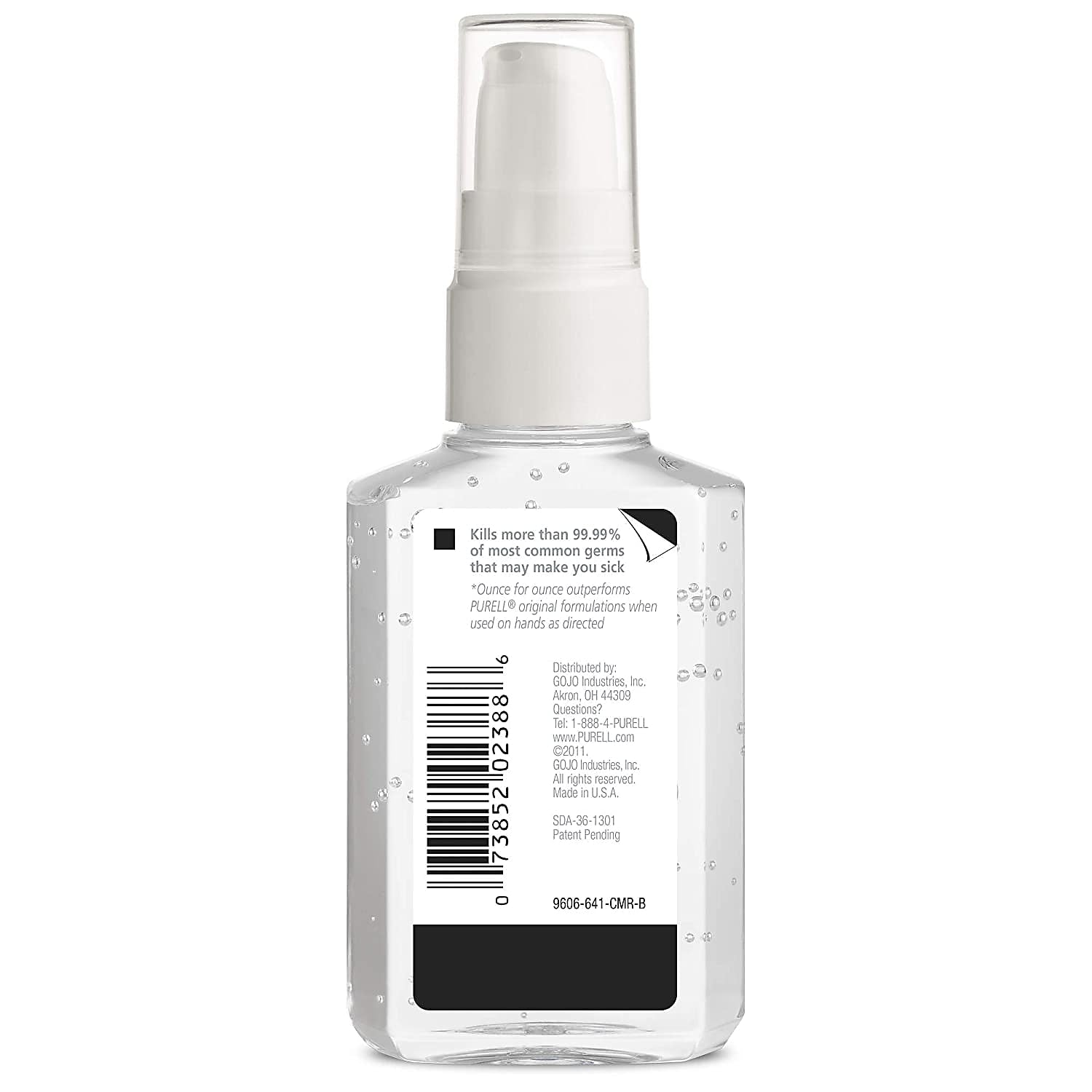 PURELL Advanced 70% Alcohol Gel Hand Sanitizer, Clean Scent, 2 oz., 24/Carton (960624)