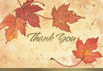 Great Papers! Folded Thank You Note Card, Fall Leaves, 4.875" x 3.375", 50/Pack (2017002)