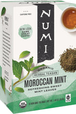 Numi Decaf Moroccan Mint Tea Bags, 18/Box (878237)