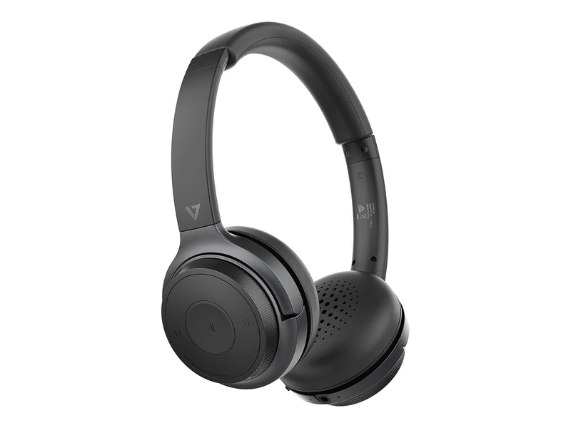 V7 Wireless Stereo Headset, On Ear, Gray/Black (HB600S)
