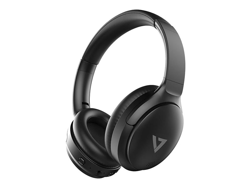 V7 Wireless Noise Canceling Stereo Headset, Over-the-Head, Black (HB800ANC)