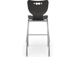 MooreCo Hierarchy Polypropylene Kids Stool, Black (53221BlakNACH)