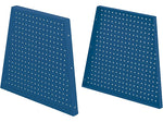 MooreCo Hierarchy 22" Peg Side Panel, Navy, 2/Pack (52990-Navy)