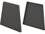 MooreCo Hierarchy 22" Peg Side Panel, Black, 2/Pack (52990-Black)