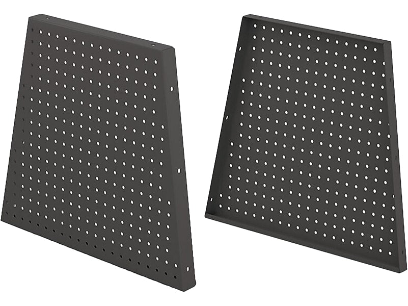 MooreCo Hierarchy 22" Peg Side Panel, Black, 2/Pack (52990-Black)