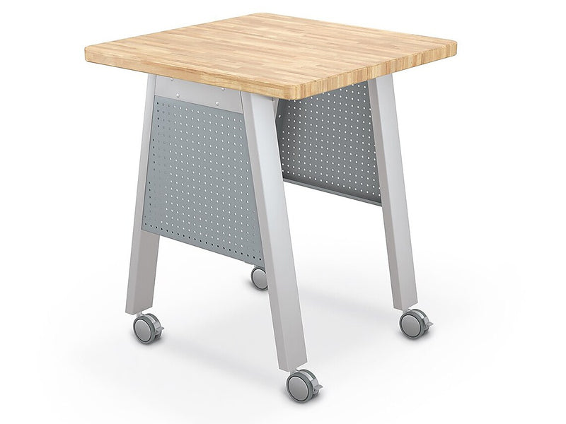 MooreCo Hierarchy 22" Peg Side Panel, Cool Gray, 2/Pack (52990-Grey)