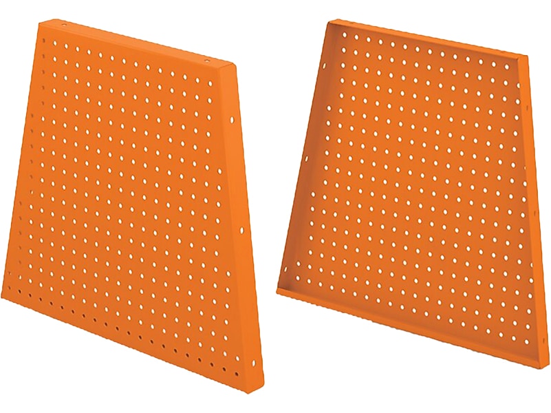 MooreCo Hierarchy 22" Peg Side Panel, Orange, 2/Pack (52990-Orange)