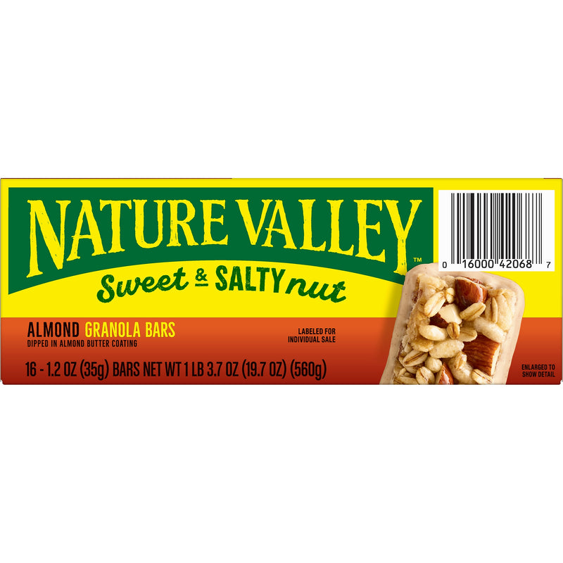 Nature Valley Almond Granola Bar, 16 Bars/Box (GEM42068)