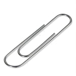 Officemate Jumbo Paper Clips, Silver, 100 Clips/Pack (99914QL)