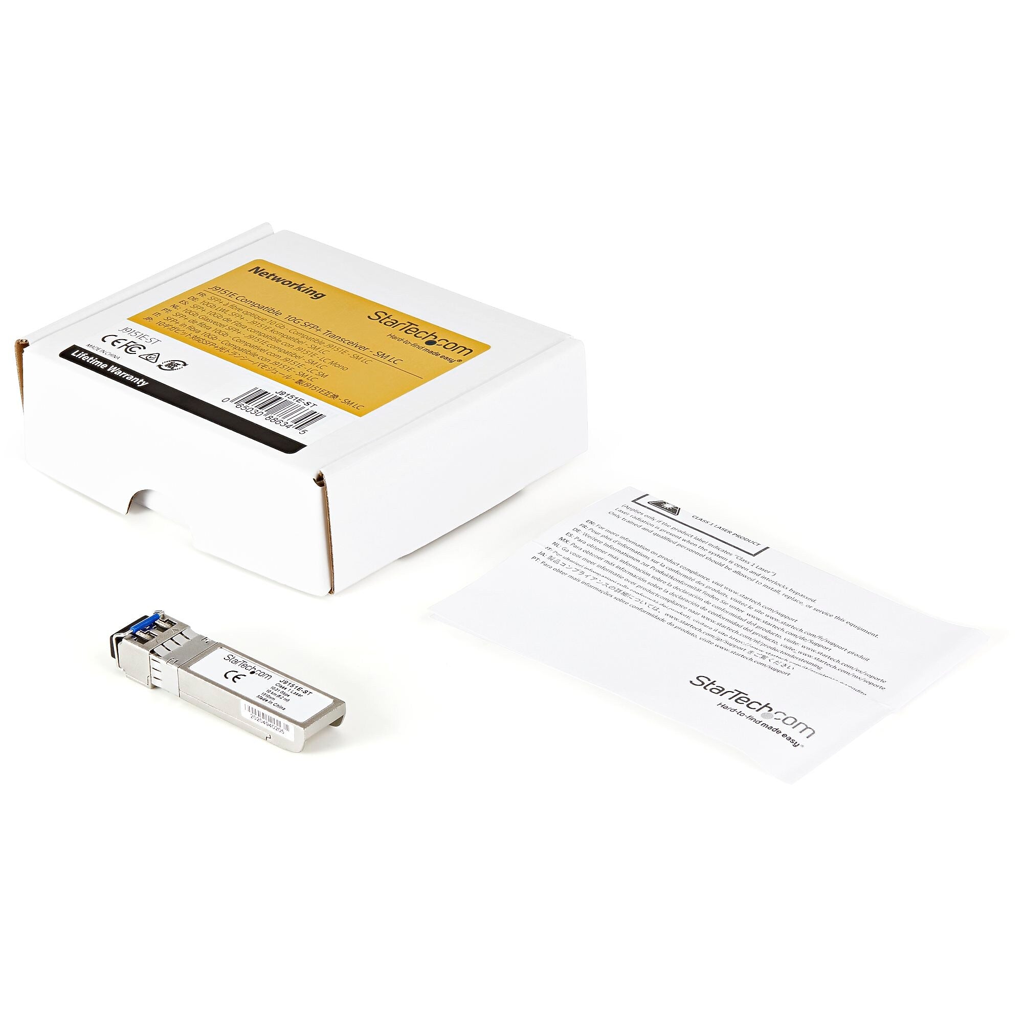 HPE J9151E Compatible SFP+ Module - 10GBASE-LR - 10GE Gigabit Ethernet SFP+ 10GbE Single Mode Fiber Optic Transceiver - 10km