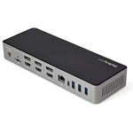 USB-C & USB-A Dock - Hybrid Triple Monitor Laptop Docking Station DisplayPort & HDMI 4K 60Hz/85W PD/6x USB/GbE/USB 3.1 Gen 2