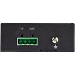 PoE+ Industrial Fiber to Ethernet Media Converter 60W - SFP to RJ45 - SM/MM Fiber to Gigabit Copper IP-30