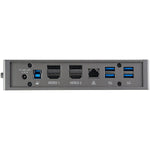 USB-C USB-A Dock - Hybrid Universal USB 3.0 Laptop Docking Station - Dual Monitor 4K 60Hz HDMI/DisplayPort - 6xUSB Type-A/GbE