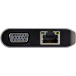 StarTech.com USB-C to HDMI/VGA/USB-A/MicroSD/SD/GbE/Audio Multiport Adapter, Male to Female, 100W PD, Mini Dock (DKT30CHVAUSP)