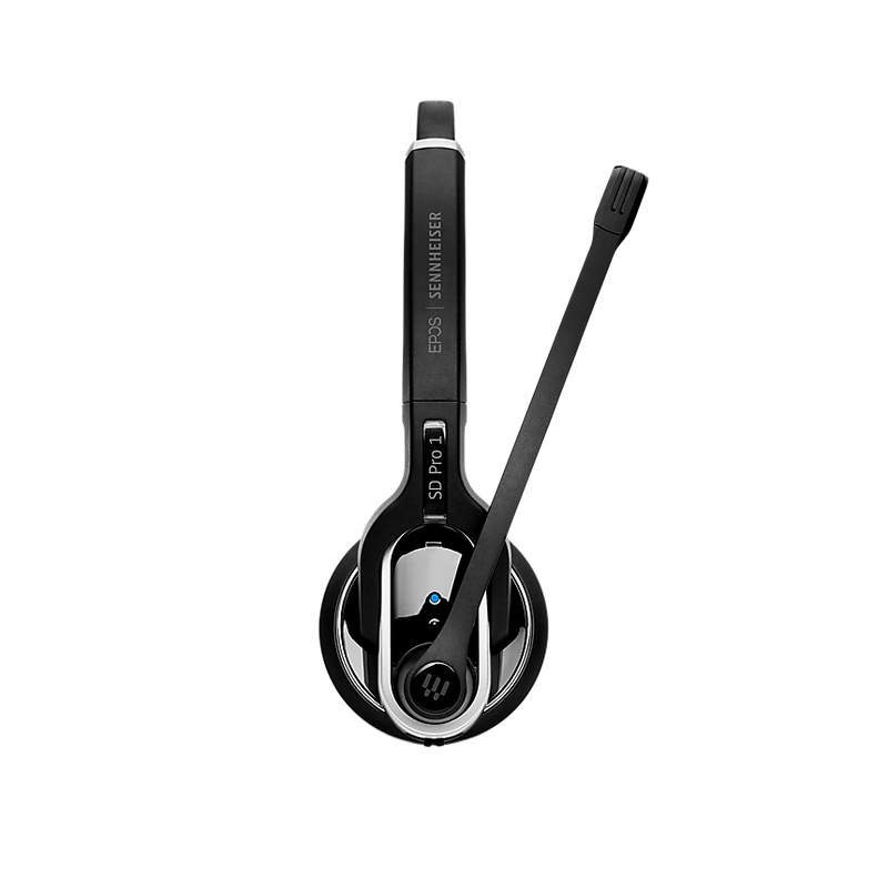 EPOS IMPACT SD Pro 1 ML Wireless Noise Canceling Headset, On-Ear, Black (1000562)