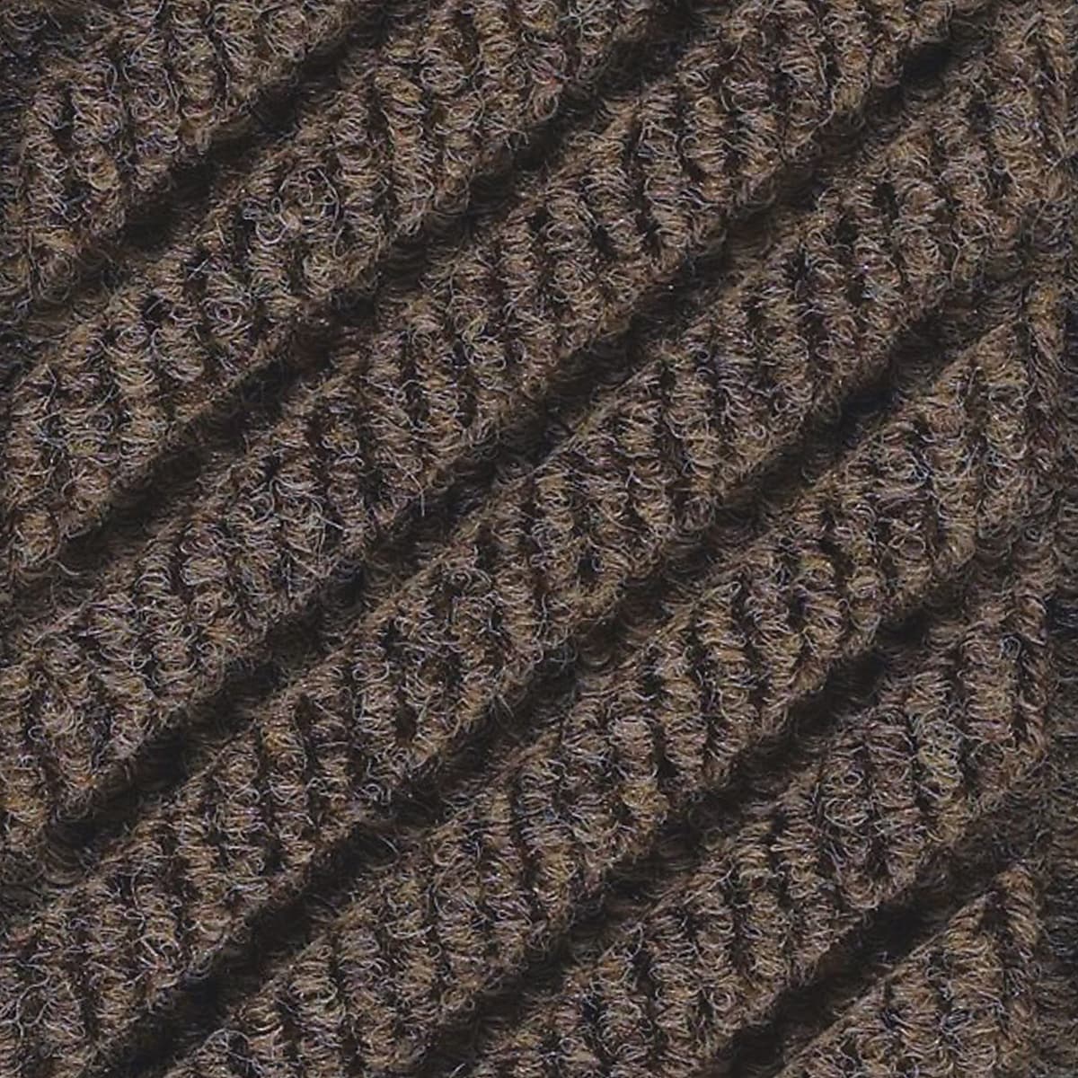 M+A Matting WaterHog Max Grand Diamond, Mat + One End, Universal Cleated , 6' x 11.6', Chestnut Brown (22248800000000)