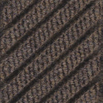 M+A Matting WaterHog Max Grand Diamond, Mat + One End, Universal Cleated , 6' x 11.6', Chestnut Brown (22248800000000)