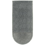 M+A Matting WaterHog Max Grand Diamond, Mat + One End, Universal Cleated, 3' x 10', Grey Ash (2220000000000)