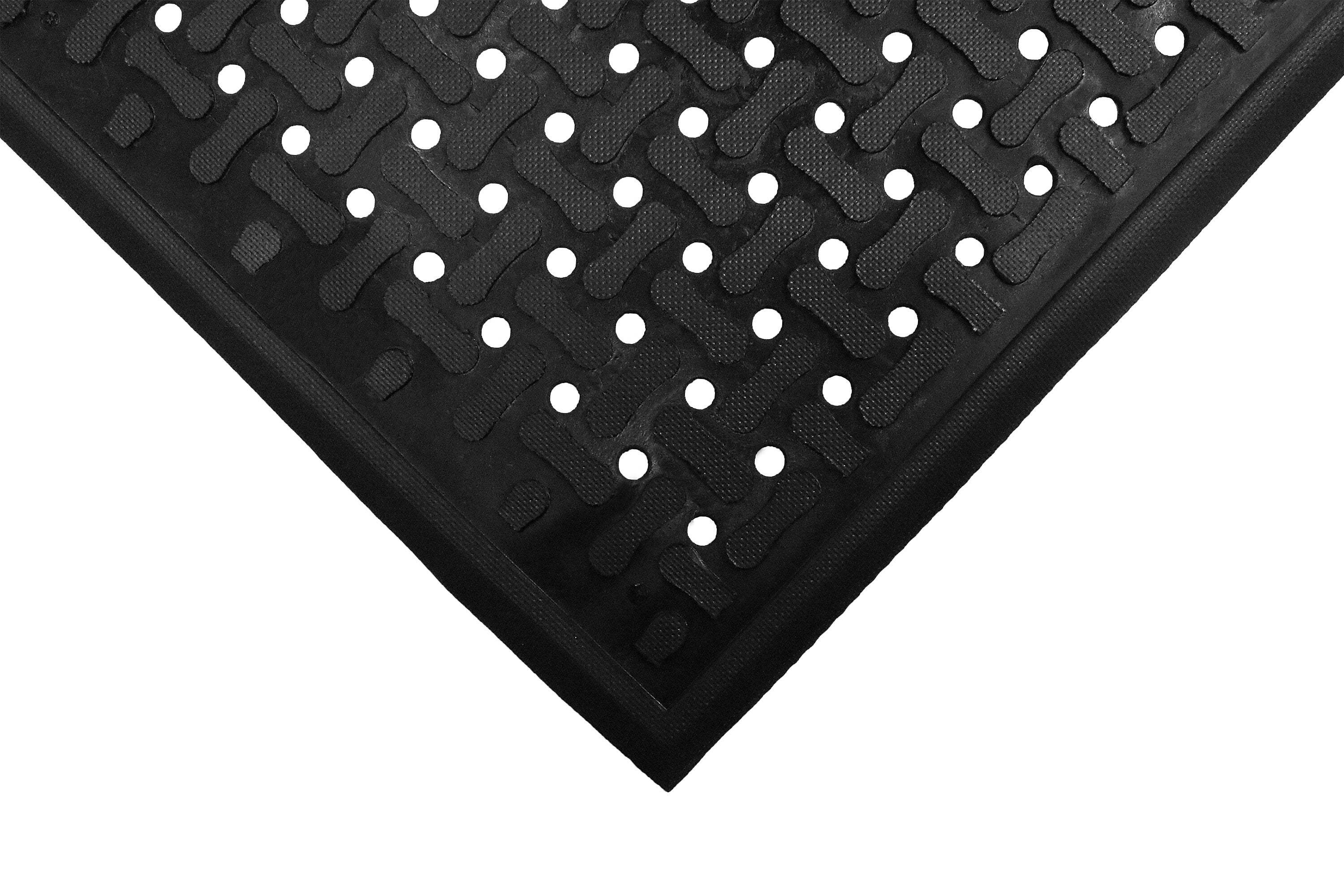 M+A Matting Comfort Flow Anti-Fatigue Mat, 2.83' x 9.08', Black (420139900)
