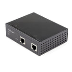 Industrial Gigabit PoE Injector - High Speed 90W 802.3bt PoE++ 48V-56VDC Ultra Power Over Ethernet/UPoE Injector -40C to +75C