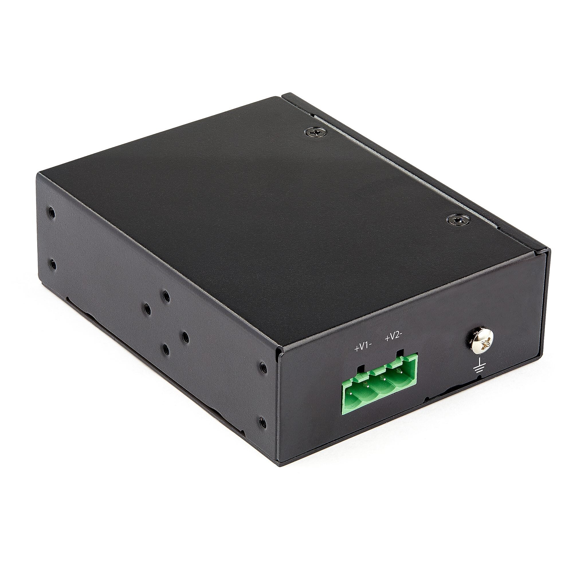 Industrial Gigabit PoE Injector - High Speed 90W 802.3bt PoE++ 48V-56VDC Ultra Power Over Ethernet/UPoE Injector -40C to +75C