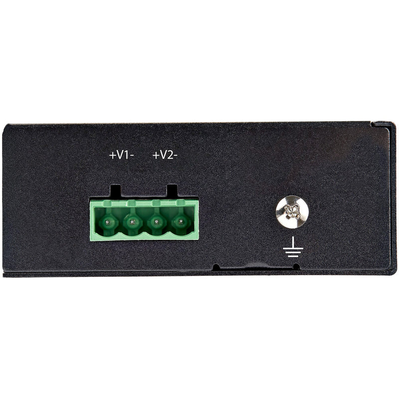 Industrial Gigabit PoE Injector - High Speed 90W 802.3bt PoE++ 48V-56VDC Ultra Power Over Ethernet/UPoE Injector -40C to +75C
