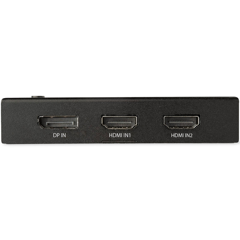 4-Port HDMI Video Switch - 3x HDMI and 1x DisplayPort - 4K 60Hz