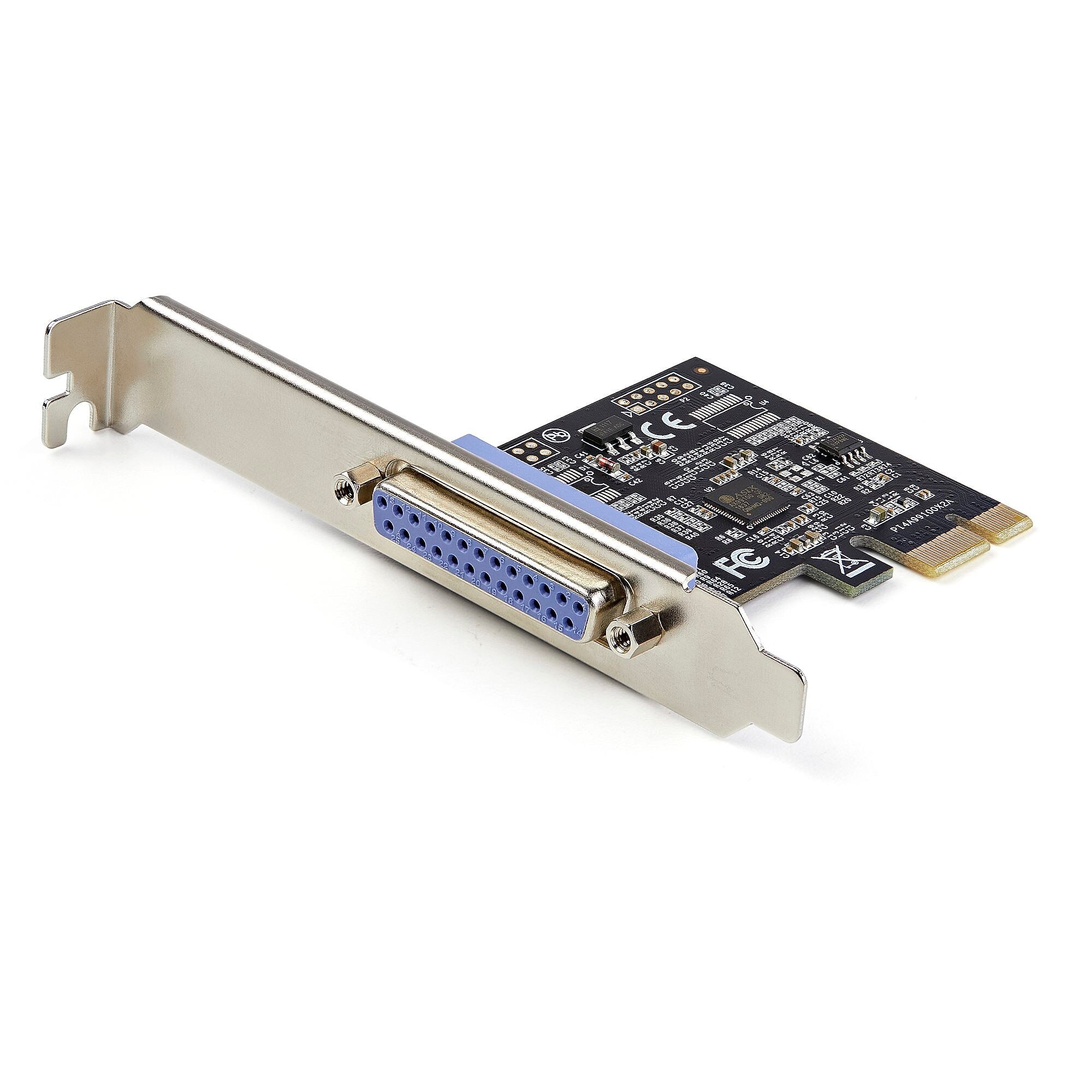 1-Port Parallel PCIe Card, PCI Express to Parallel DB25 LPT Adapter Card, Desktop Expansion Controller for Printer, SPP/ECP