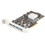 StarTech 4-Port PCIe Gigabit Ethernet Adapter (PEXUSB314A2V2)