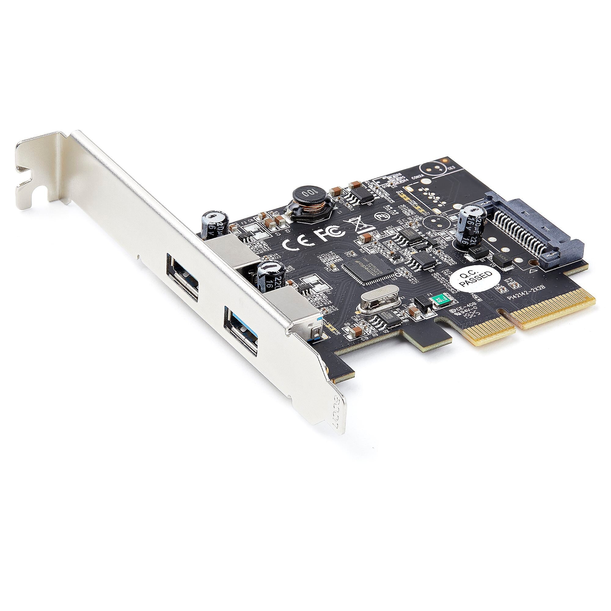 StarTech 2-Port PCIe Gigabit Ethernet Adapter (PEXUSB312A3)