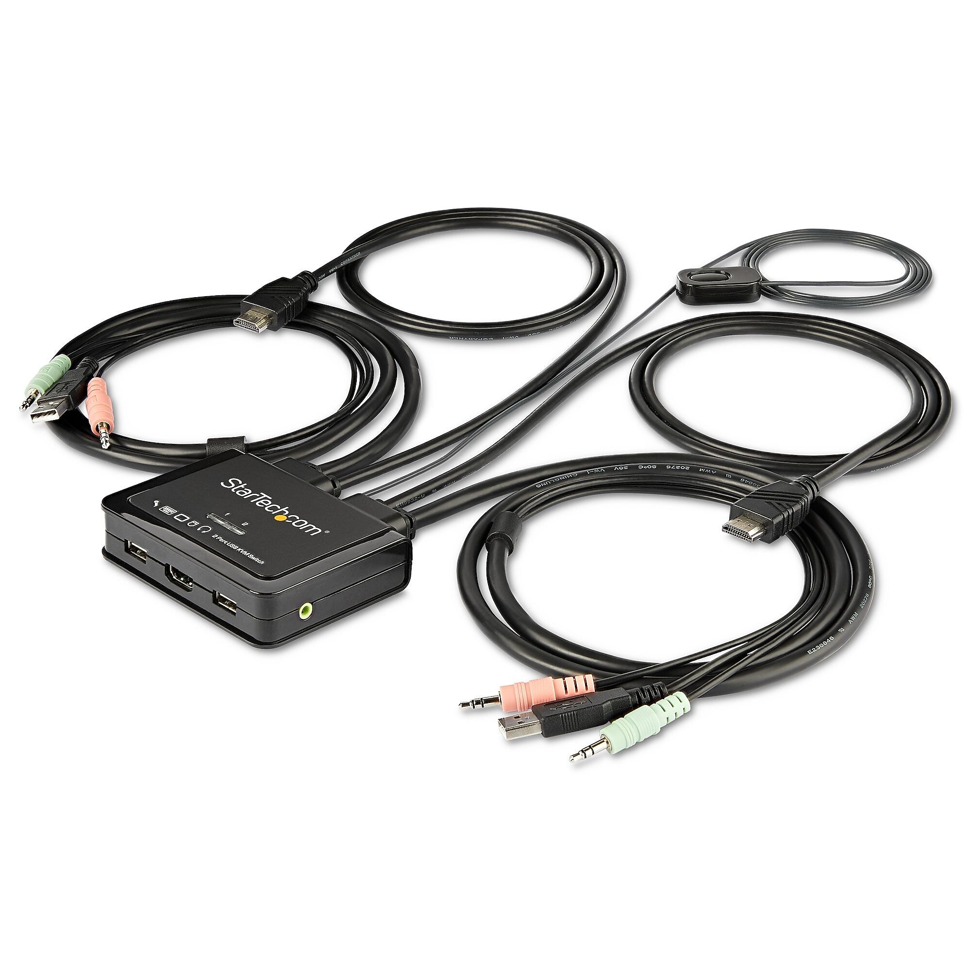 Startech SV211HDUA4K USB HDMI 2 Port KVM Switch