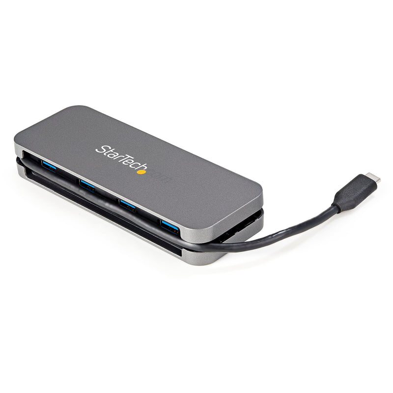 StarTech 4-Port USB-A 3.2 Hub, Gray (HB30CM4AB)
